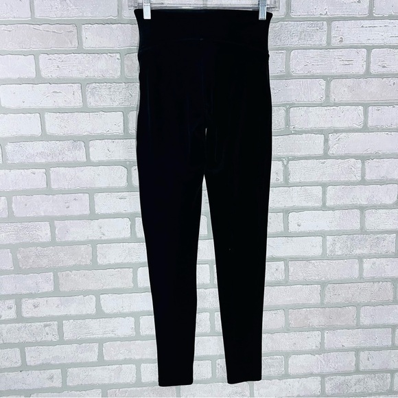 SPANX Velvet Black High Waist Leggings Size M Style 2070 - Picture 6 of 10